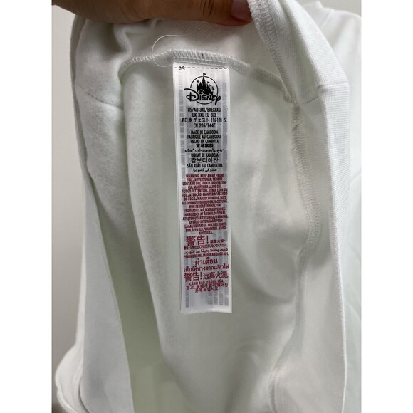 Rare Disney Hanukkah Holiday Christmas Pullover Hoodie Mickey & Friends 3x - Picture 6 of 12